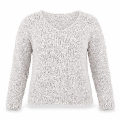 Womens UK Size 12 F&F Grey Pullover Jumper