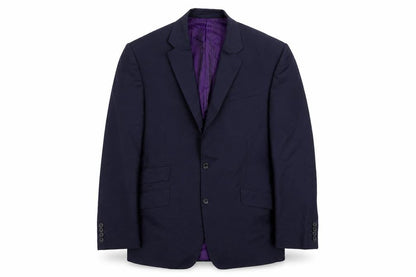 Mens UK Size 42 Marks and Spencer Regular Blue Suit Jacket