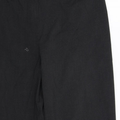 Womens UK Size 10 Marks and Spencer Regular Fit Dress Pants Grey Trousers