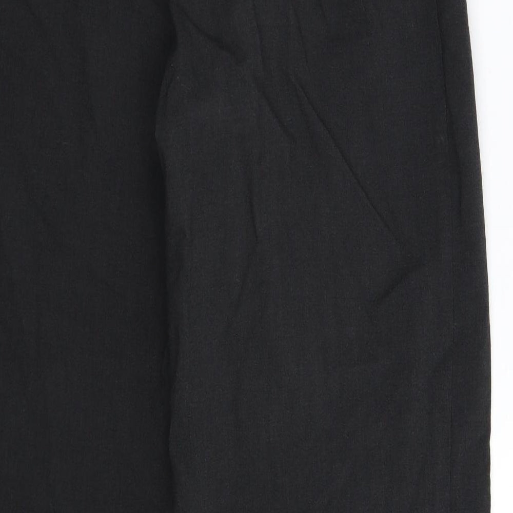 Womens UK Size 10 Marks and Spencer Regular Fit Dress Pants Grey Trousers