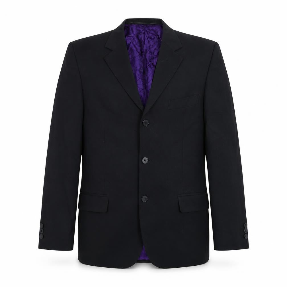 Mens UK Size 38 Burton Regular Black Suit Jacket