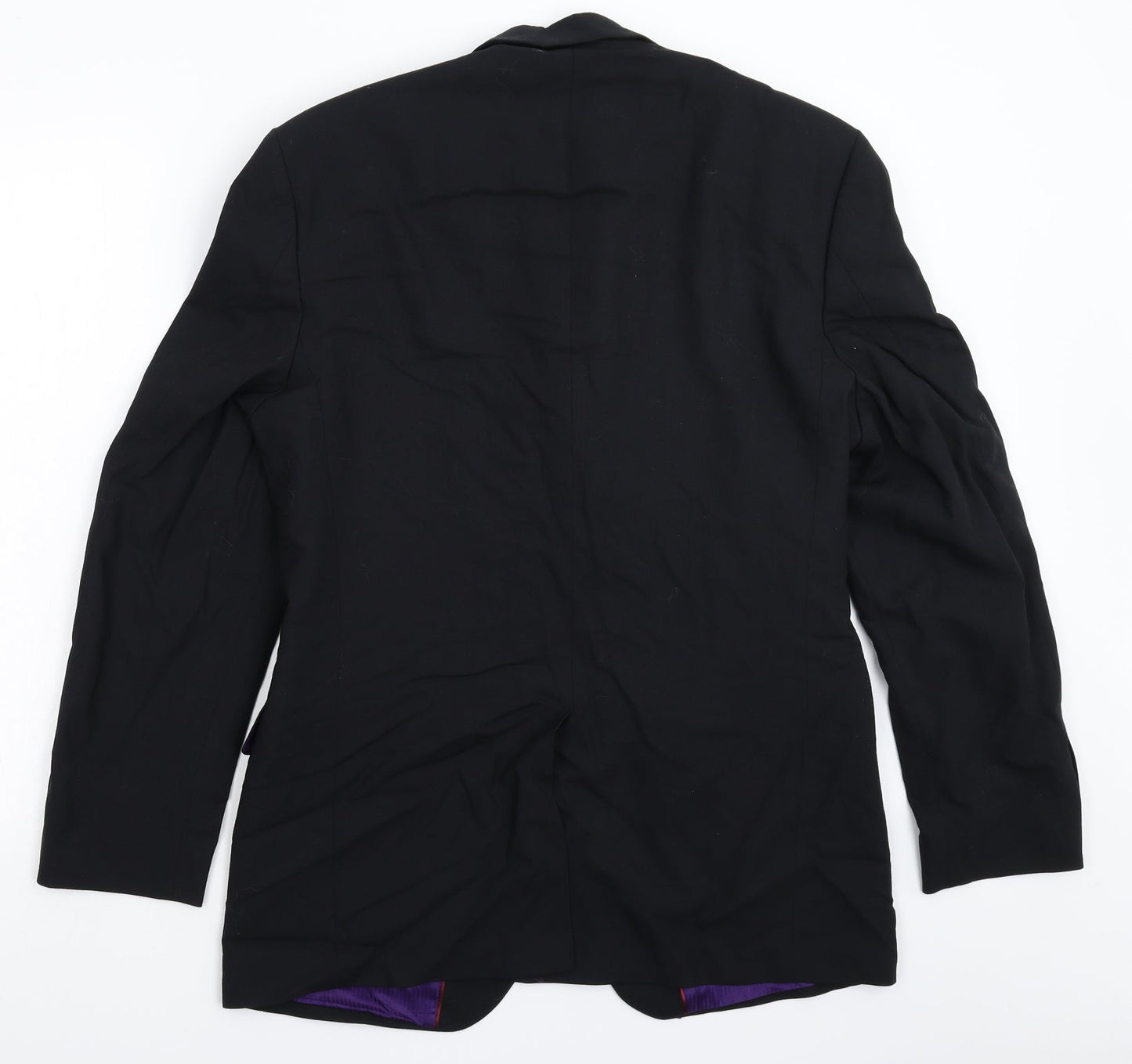 Mens UK Size 38 Burton Regular Black Suit Jacket