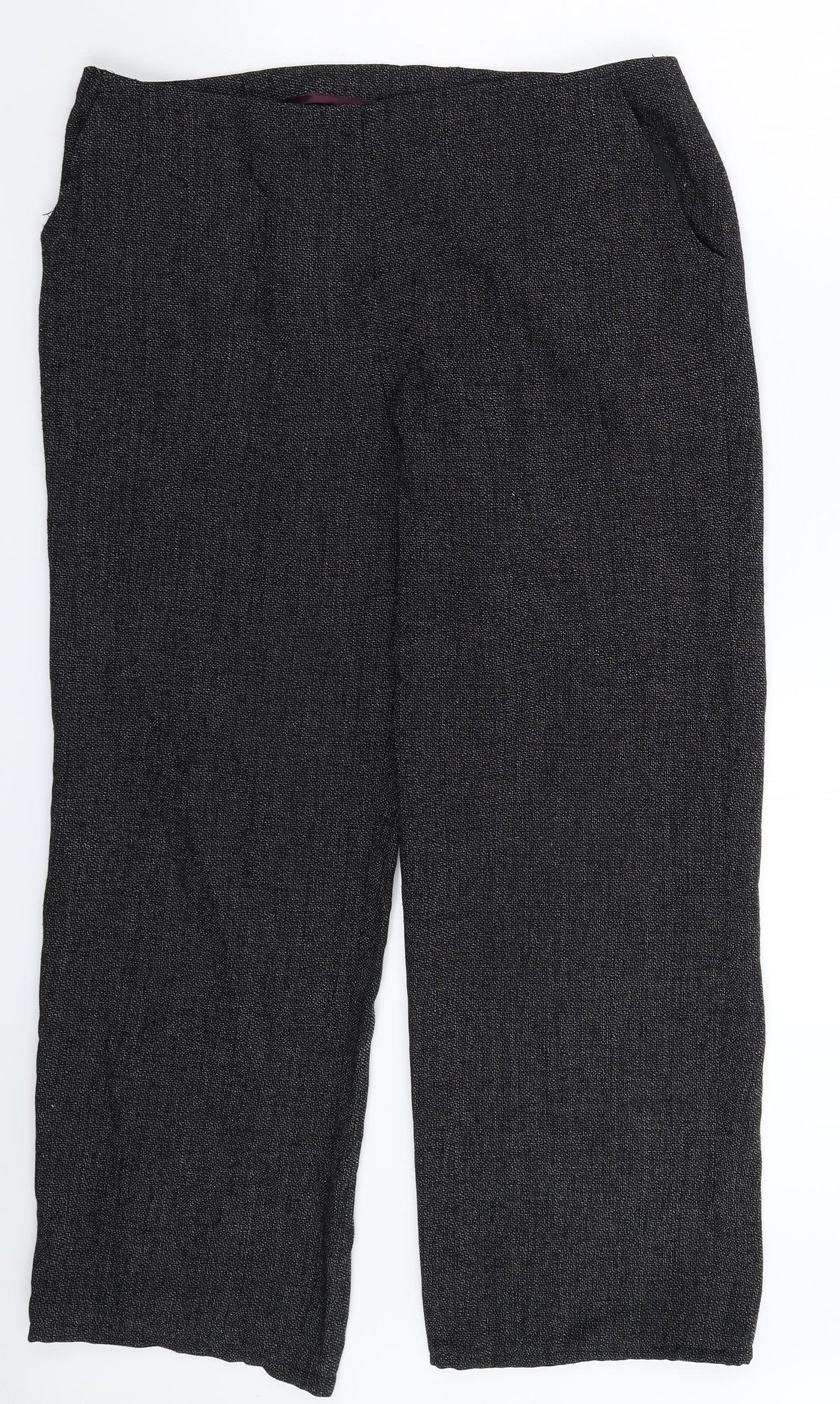 Autonomy Womens Grey   Trousers  Size 14 L28 in