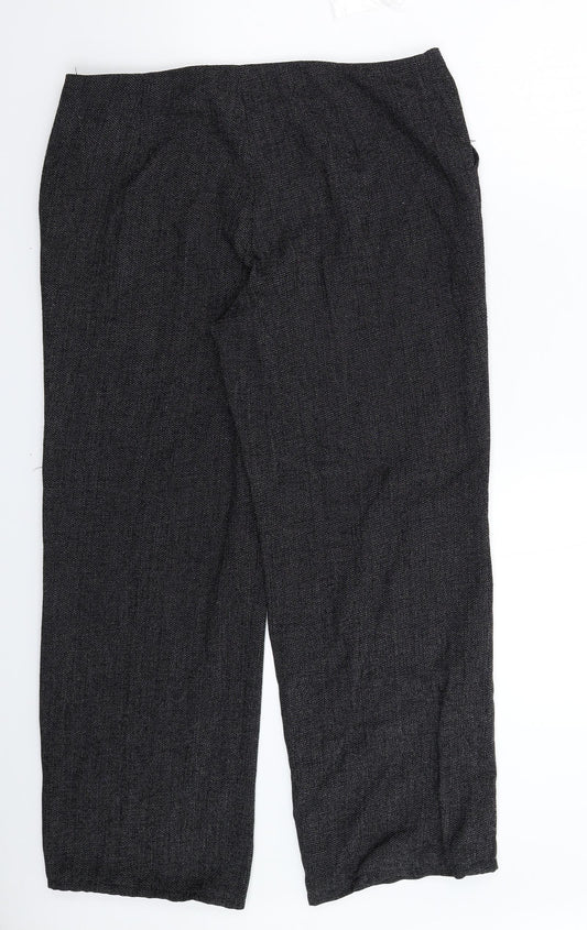 Autonomy Womens Grey   Trousers  Size 14 L28 in