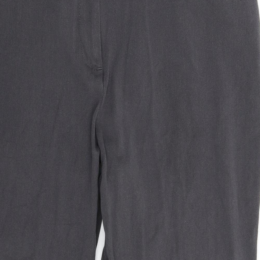 Womens UK Size 16 Marks and Spencer Regular Fit  Grey Trousers