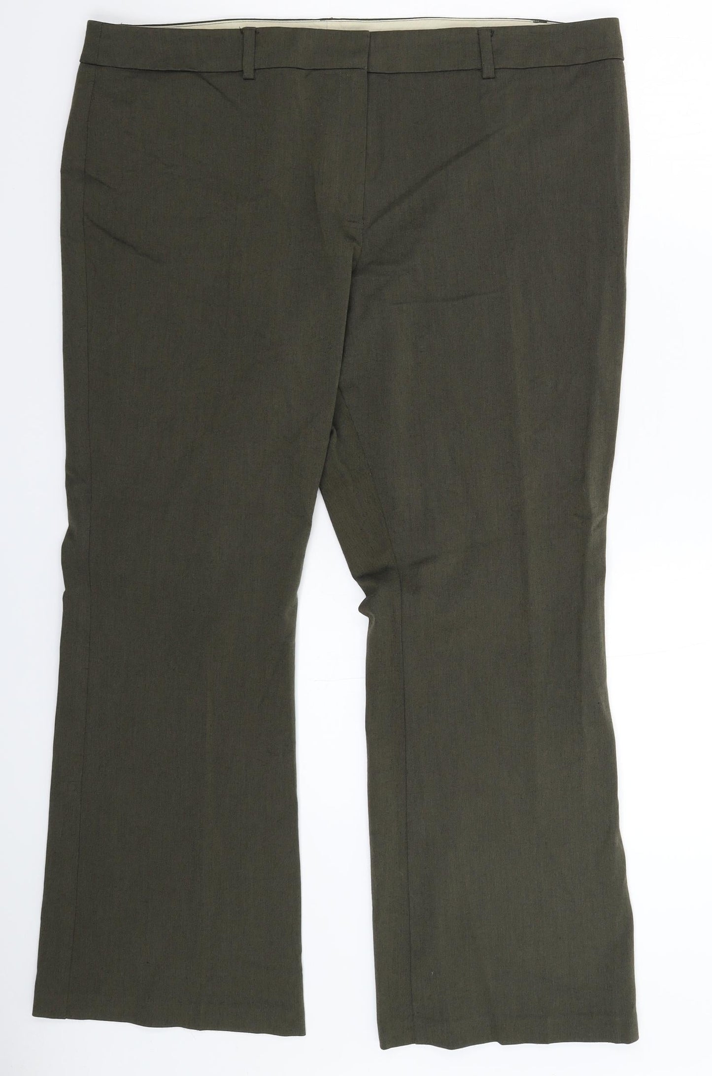 Womens UK Size 18 Marks and Spencer Regular Fit  Grey Trousers