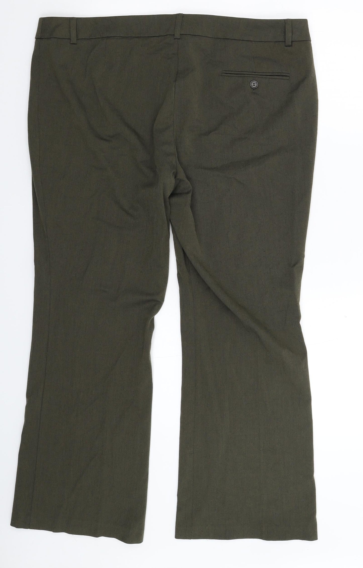 Womens UK Size 18 Marks and Spencer Regular Fit  Grey Trousers
