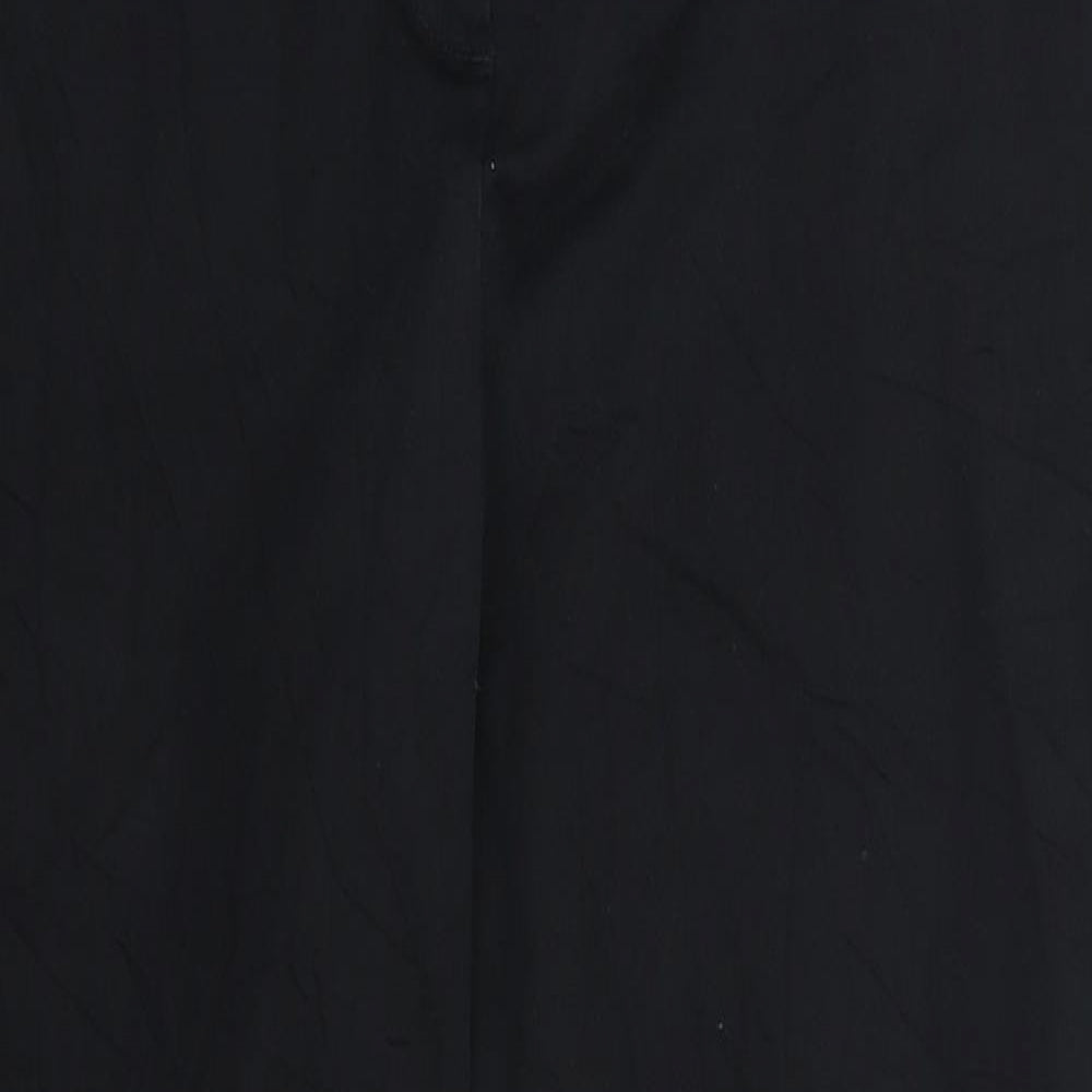 Womens UK Size 10 Marks and Spencer Extra-Slim Fit  Black Trousers