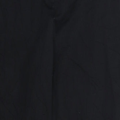Womens UK Size 10 Marks and Spencer Extra-Slim Fit  Black Trousers