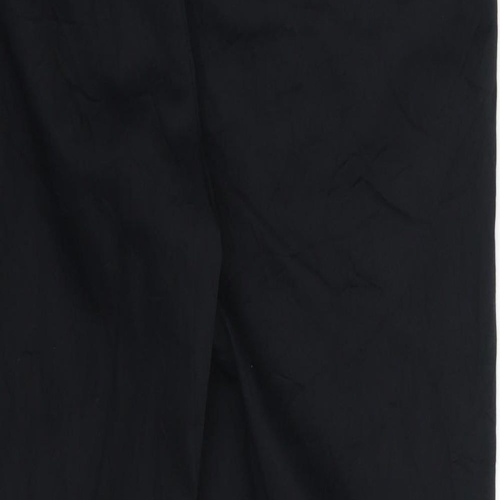 Womens UK Size 10 Marks and Spencer Extra-Slim Fit  Black Trousers