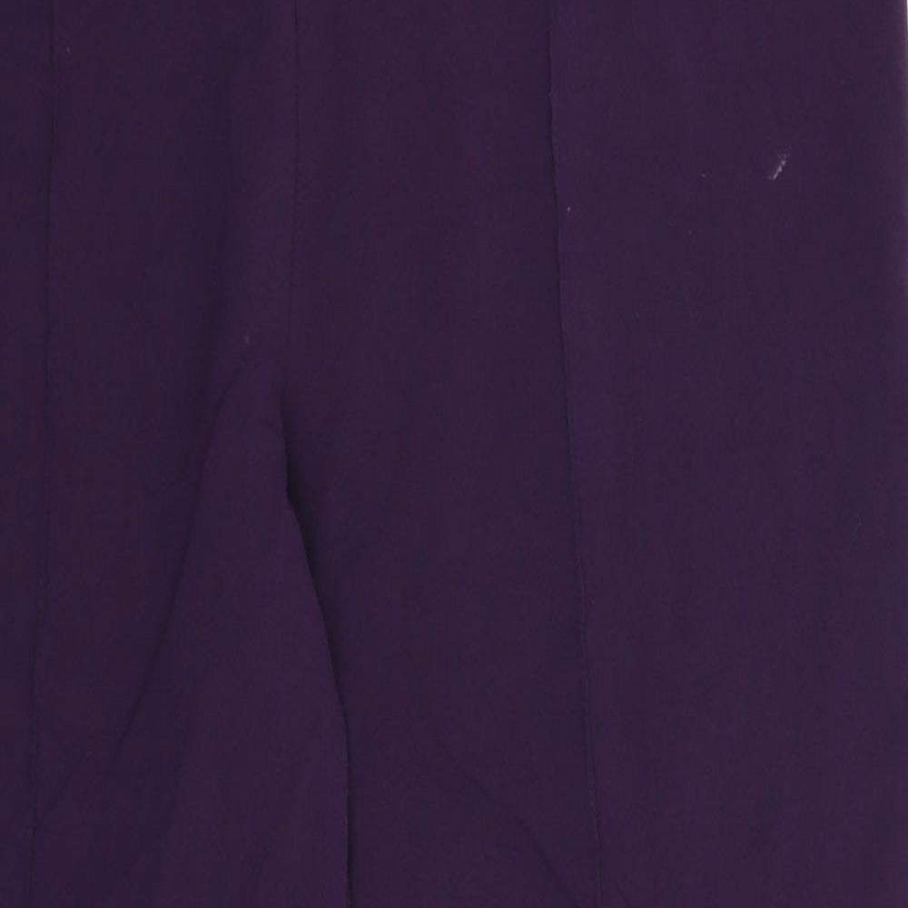 Autonomy Womens Purple   Trousers  Size 14 L26 in