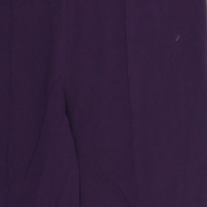 Autonomy Womens Purple   Trousers  Size 14 L26 in