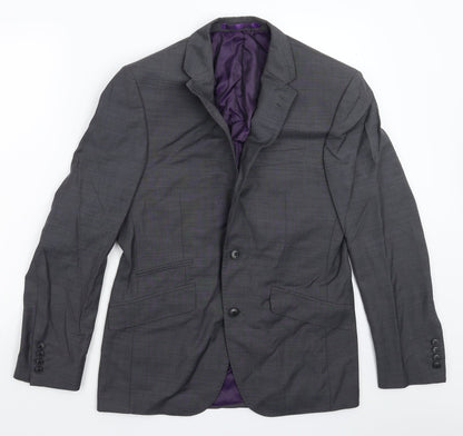 Mens UK Size 36 Marks and Spencer Regular Grey Suit Jacket