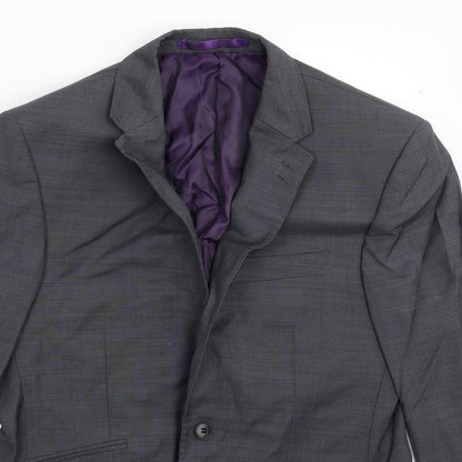 Mens UK Size 36 Marks and Spencer Regular Grey Suit Jacket