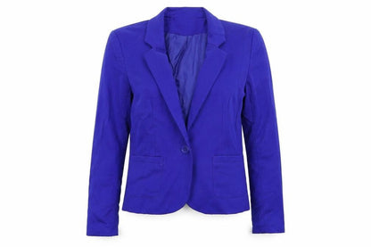 Womens UK Size 8 Divided Regular Blue Suit Jacket