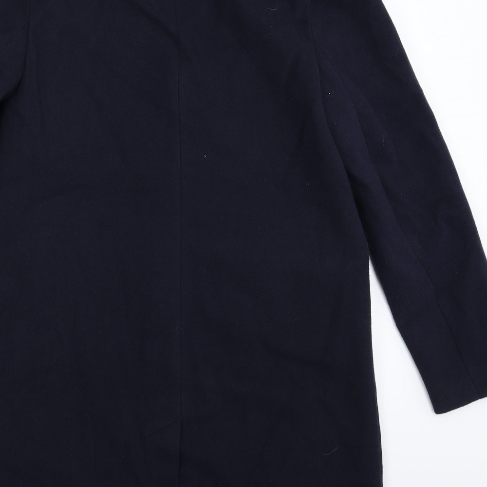 Primark Womens Blue   Pea Coat Coat Size 10