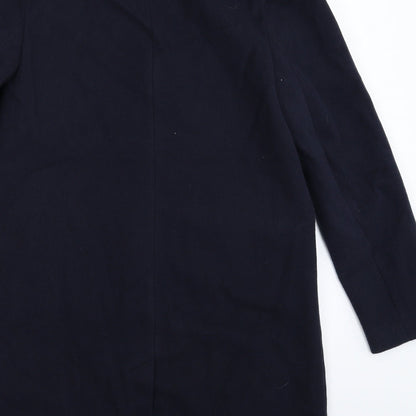 Primark Womens Blue   Pea Coat Coat Size 10