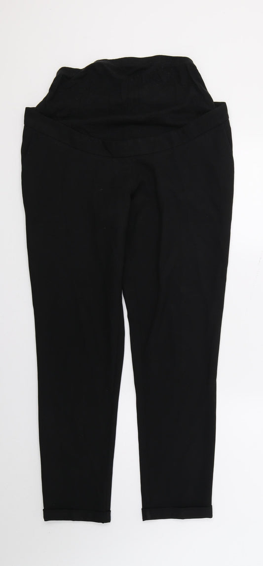 New Look Womens Black   Trousers  Size 8 L28 in