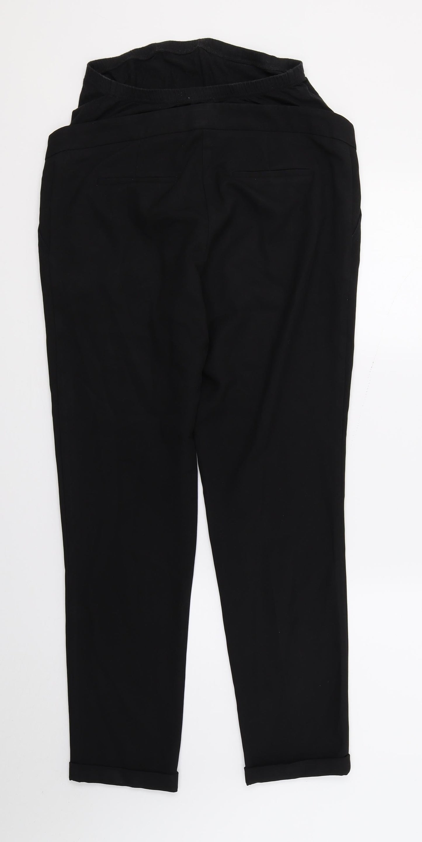 New Look Womens Black   Trousers  Size 8 L28 in