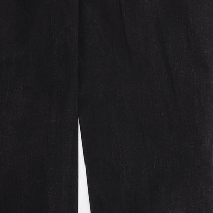 Womens UK Size 8 St Bernard Regular Fit Jegging Black Trousers