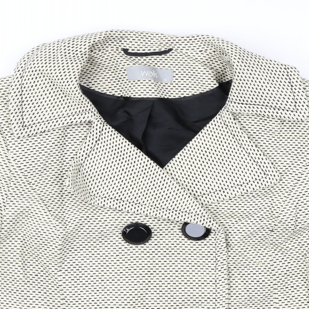 Womens UK Size 12 Wallis Beige Jacket