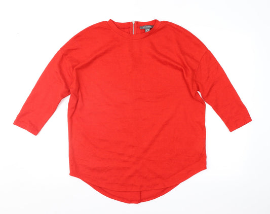 Primark Womens Red   Pullover Jumper Size S