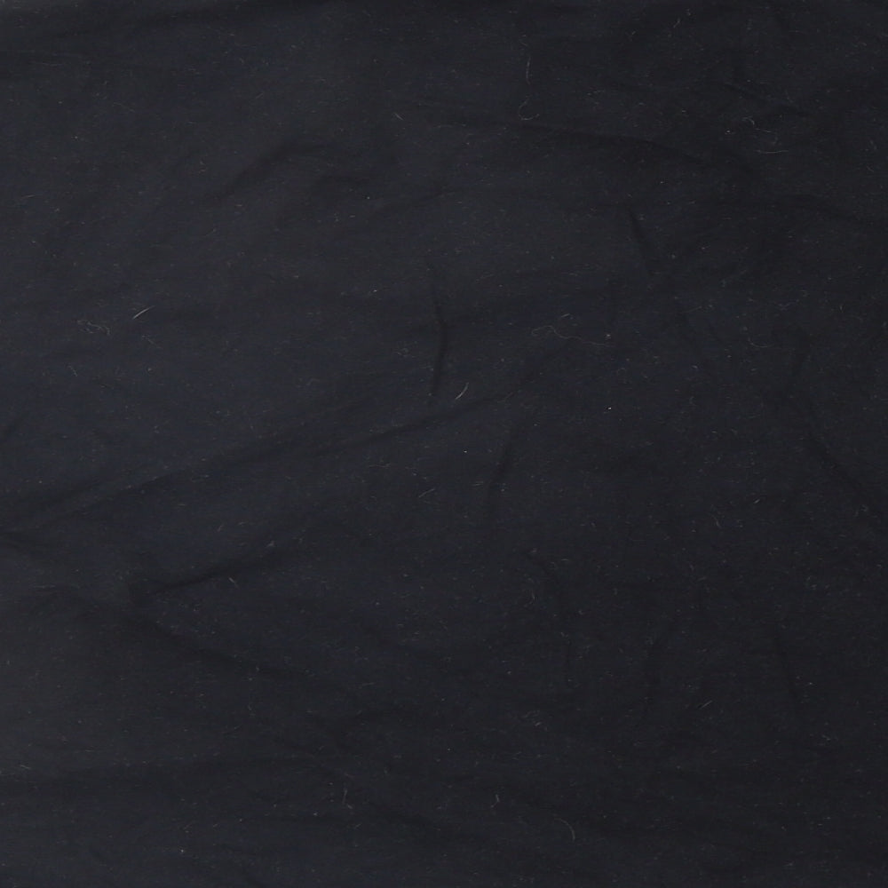 Womens UK Size 8 ASOS Black Basic T-Shirt