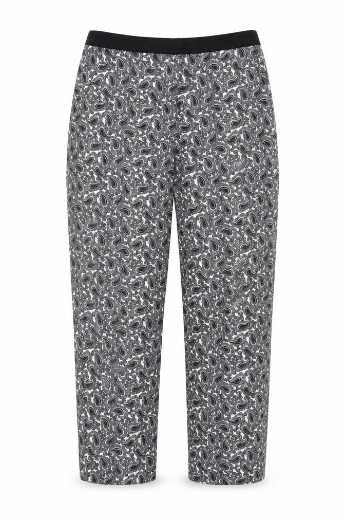 Womens UK Size 8 Topshop Regular Fit Cropped Grey Trousers