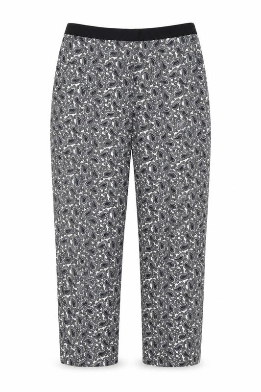 Womens UK Size 8 Topshop Regular Fit Cropped Grey Trousers