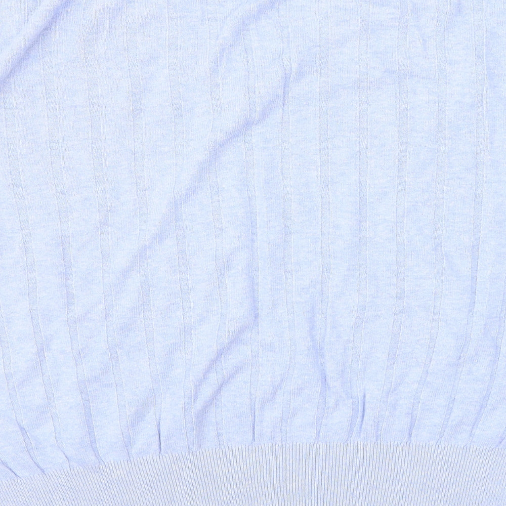 Womens UK Size L Marks and Spencer Blue Pullover Jumper