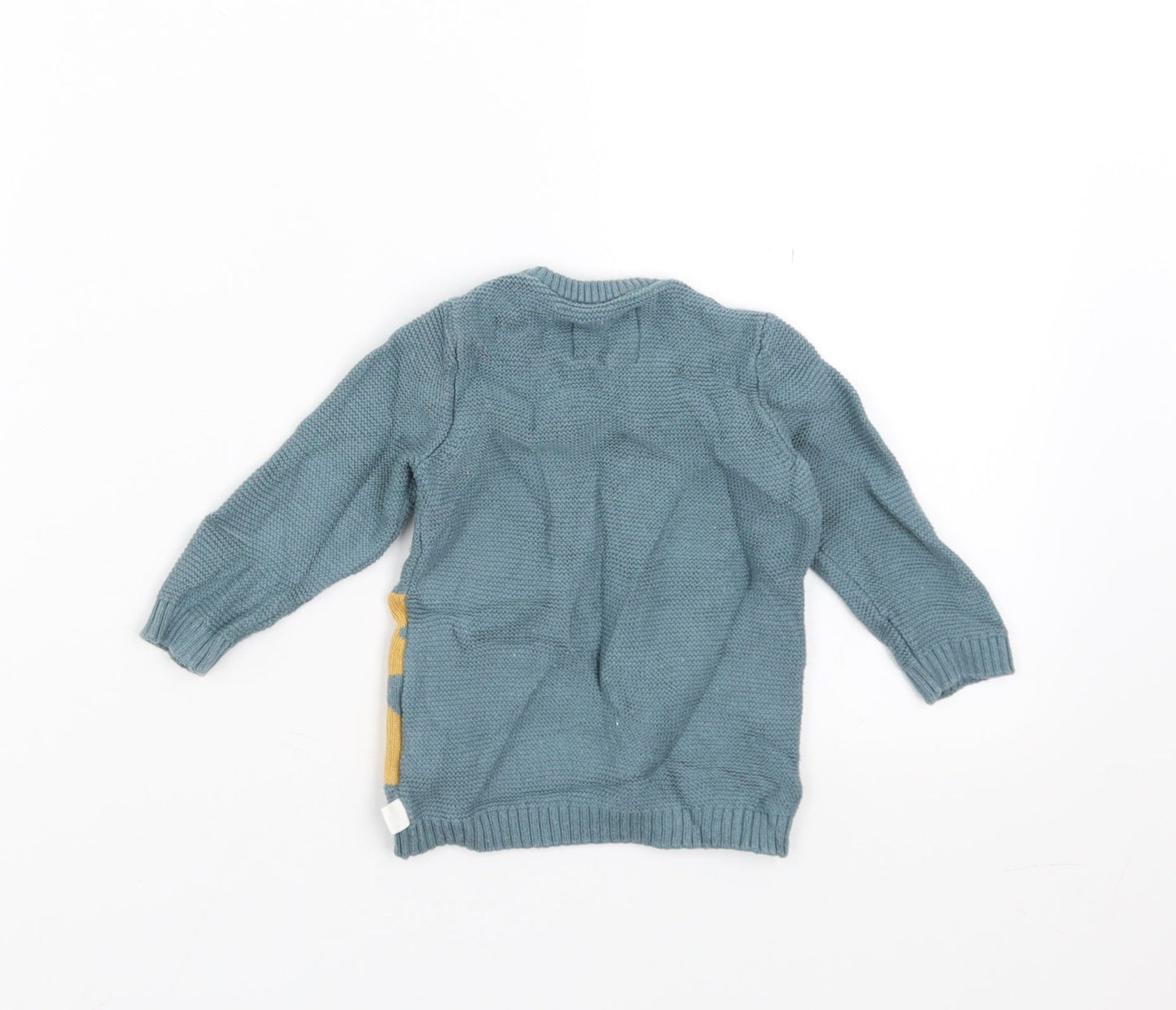 F&F Baby Green   Pullover Jumper Size 3-6 Months  - bear
