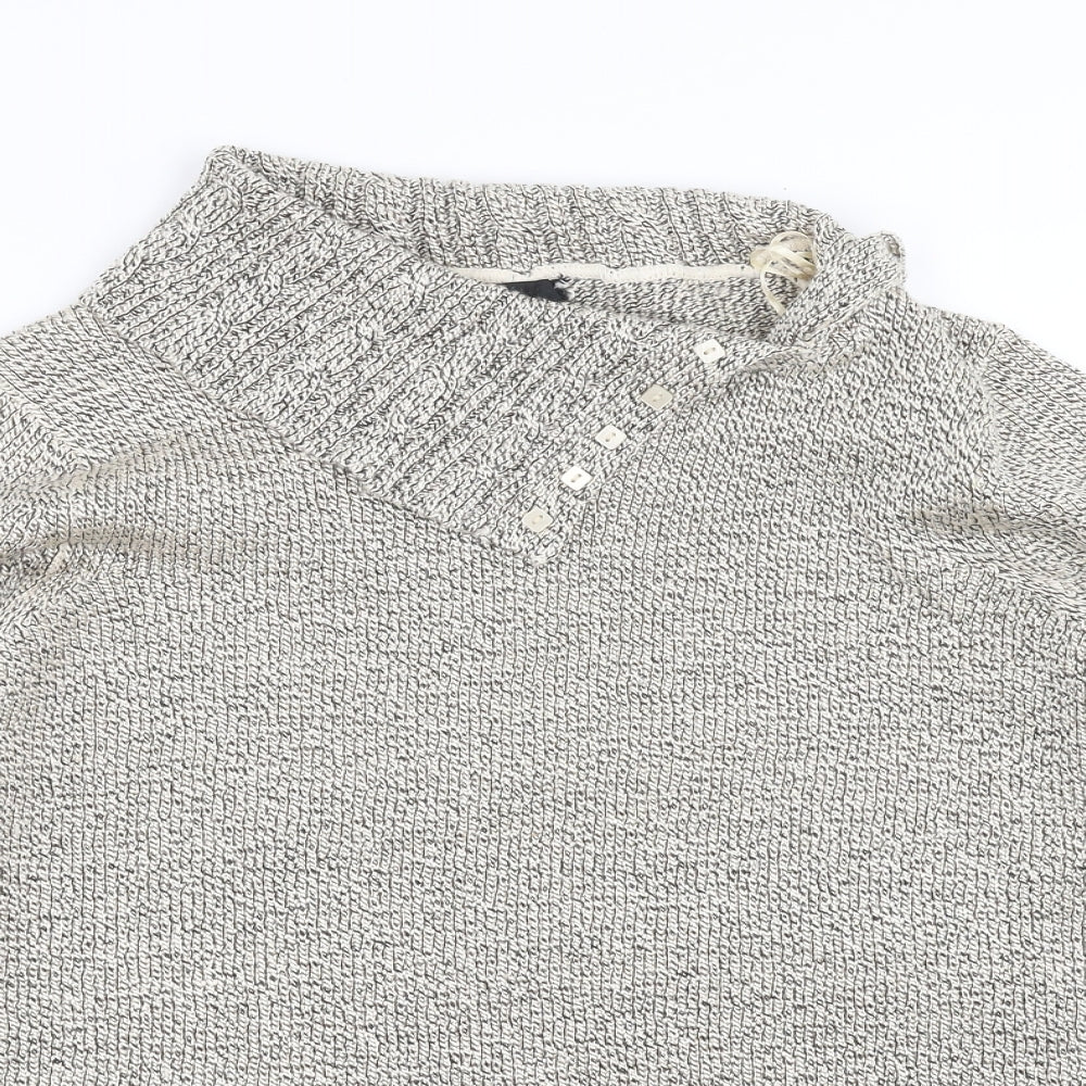 Womens UK Size M BM collection Beige Pullover Jumper