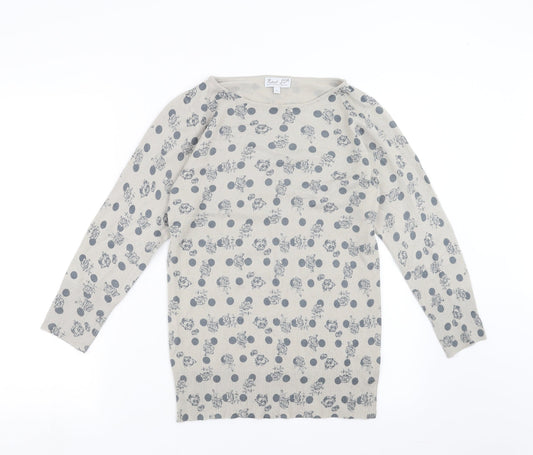 Womens UK Size 8 NEXT Grey Pullover Jumper