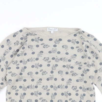 Womens UK Size 8 NEXT Grey Pullover Jumper