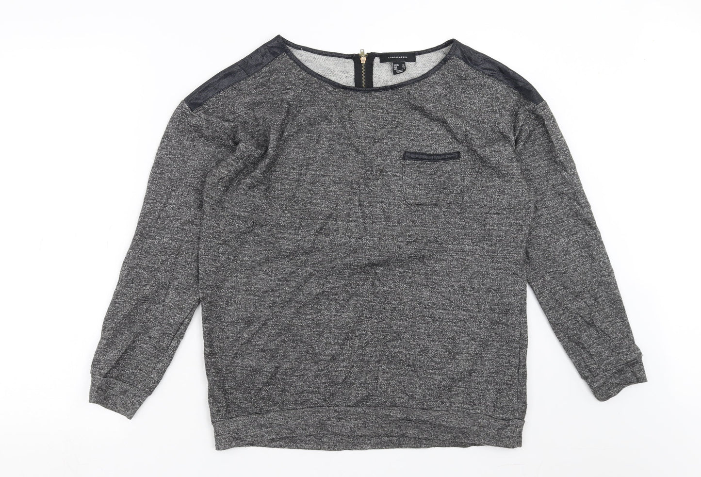 Primark Womens Grey   Pullover Sweatshirt Size 12