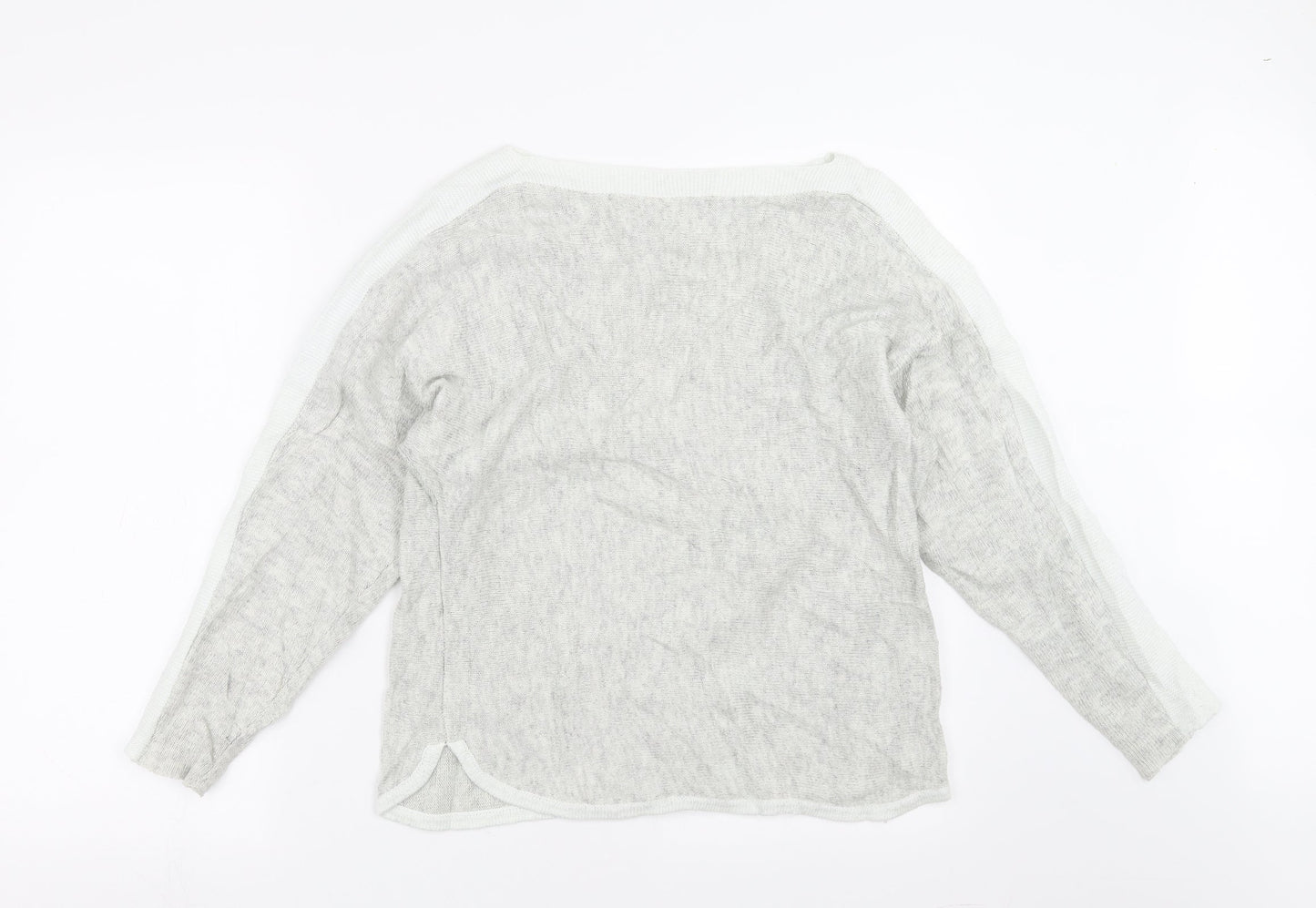 Womens UK Size M Oasis Grey Pullover Jumper