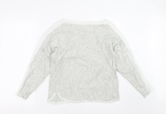 Womens UK Size M Oasis Grey Pullover Jumper