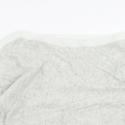 Womens UK Size M Oasis Grey Pullover Jumper