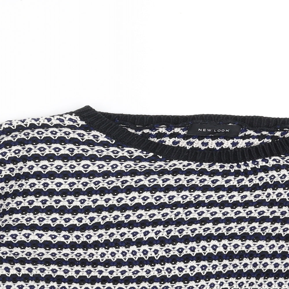 Womens UK Size 8 New Look Black Pullover Jumper