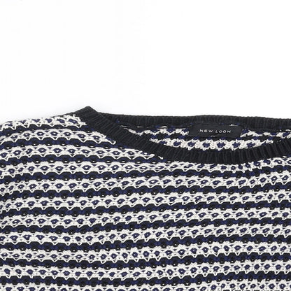 Womens UK Size 8 New Look Black Pullover Jumper