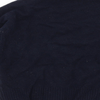 Womens UK Size S Marks and Spencer Blue Pullover Jumper