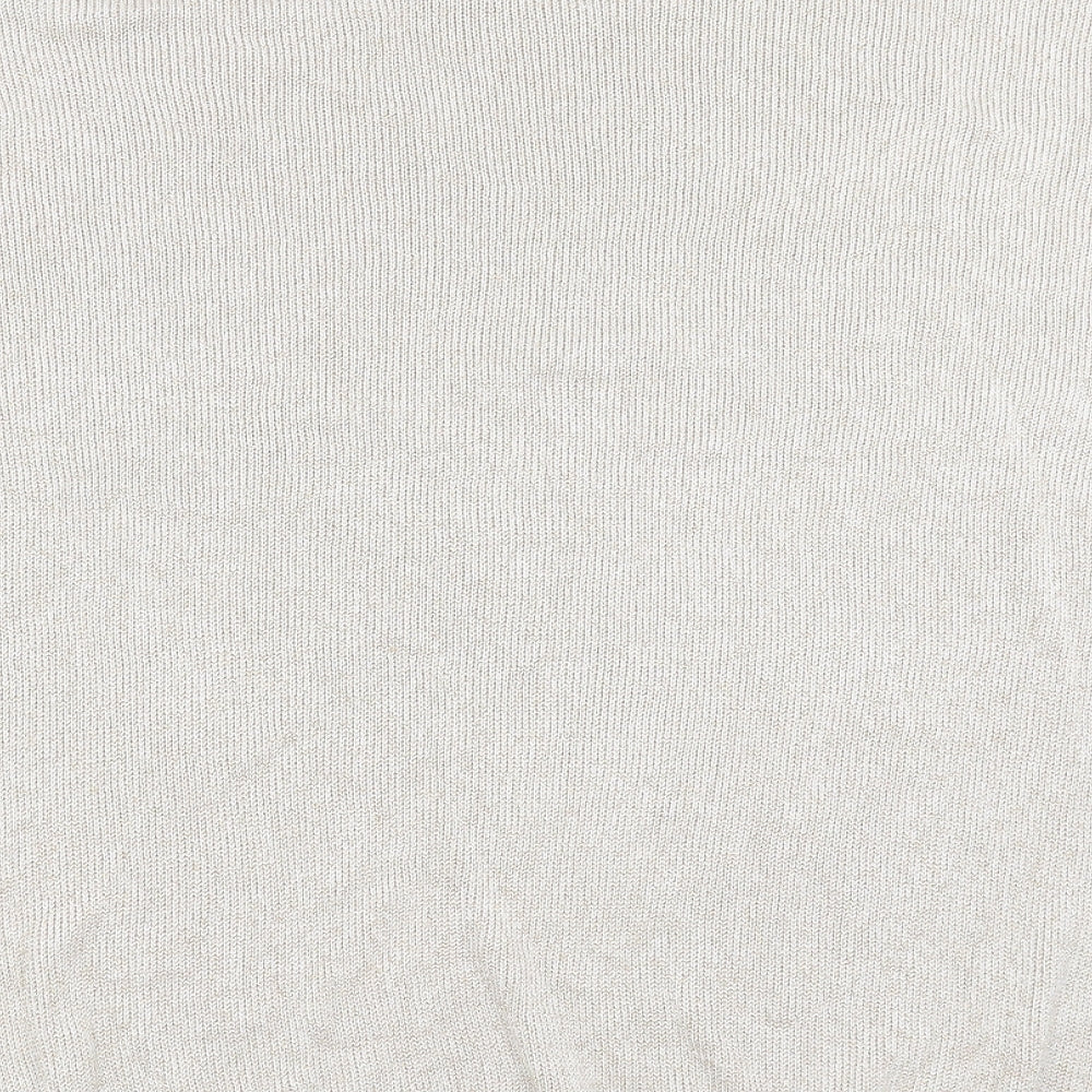 Womens UK Size L H&M Beige Pullover Jumper