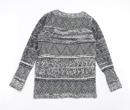 Womens UK Size 12 Matalan Blue Pullover Jumper