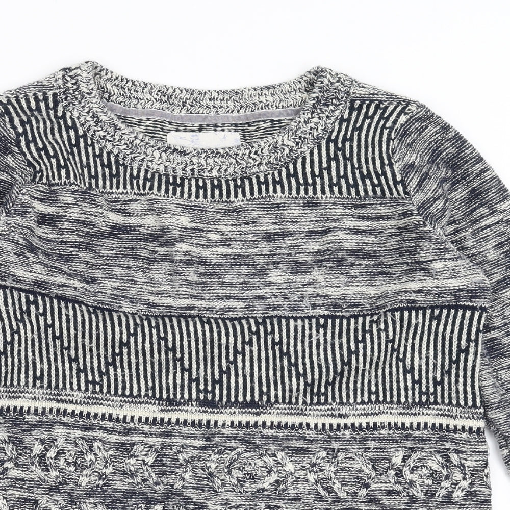 Womens UK Size 12 Matalan Blue Pullover Jumper