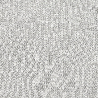 Womens UK Size XL Papaya Grey Pullover Jumper