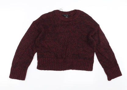 Womens UK Size S New Look Purple Pullover Jumper