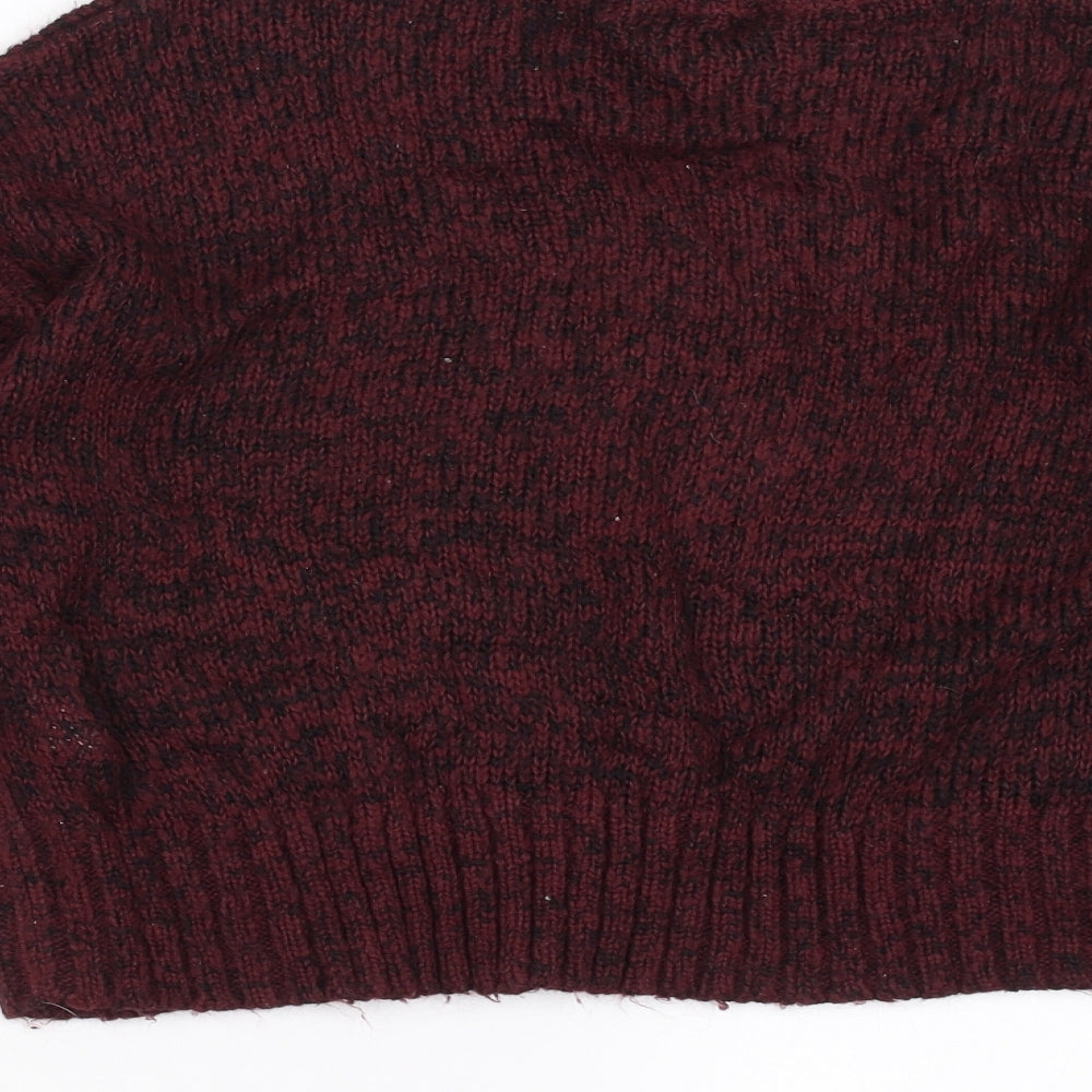 Womens UK Size S New Look Purple Pullover Jumper