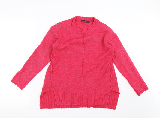 Womens UK Size S Marks and Spencer Pink Pullover Jumper