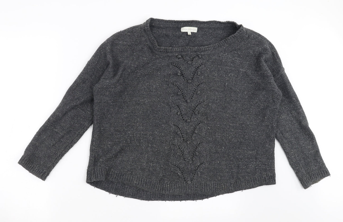 Womens UK Size 12 RJR.John Rocha Grey Pullover Jumper