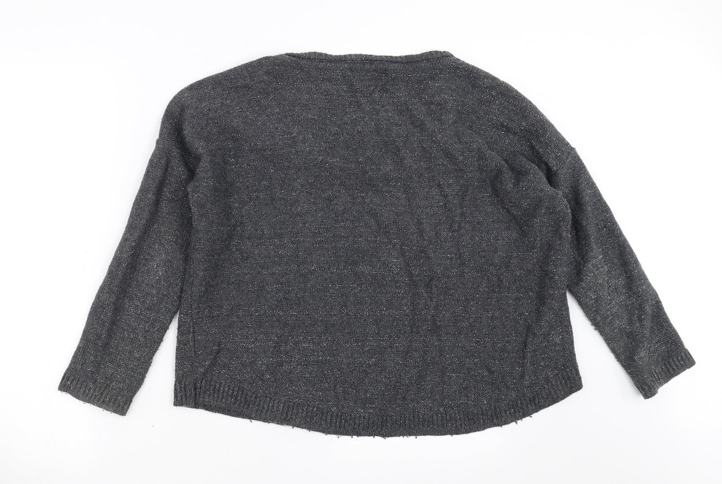 Womens UK Size 12 RJR.John Rocha Grey Pullover Jumper